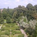 Brzeg Castle Royal Gardens Back