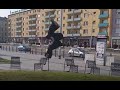 Parkour in Brzeg and Wrocław - winter and spring 2019